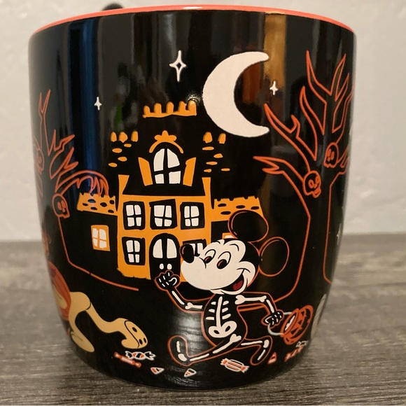 Disney Mickey Mouse Halloween Coffee Mug with Stirrer - Picture 5 of 10
